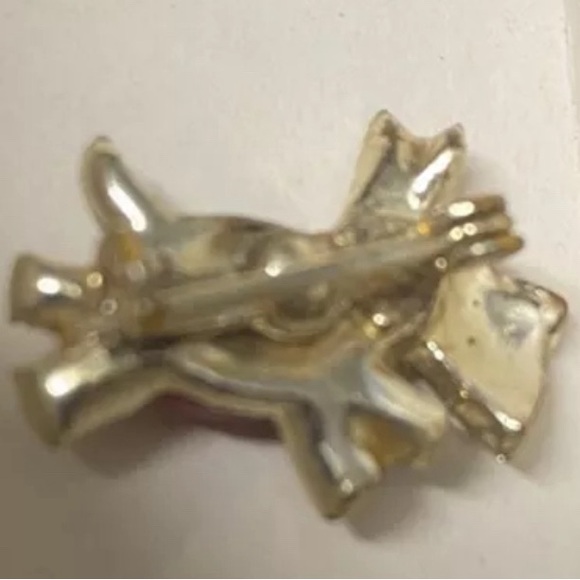 Vintage Gold & Ruby Scottish Terroir Pin Item#582 - Picture 2 of 2